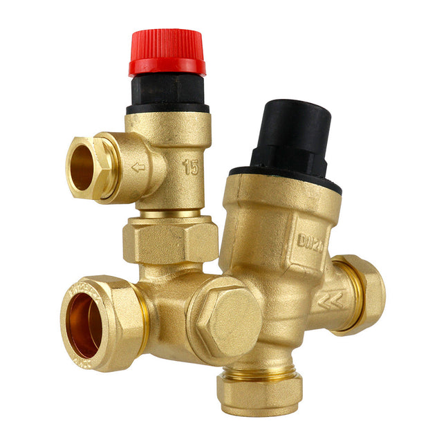 22mm 3 Inlet Control Valve DZR