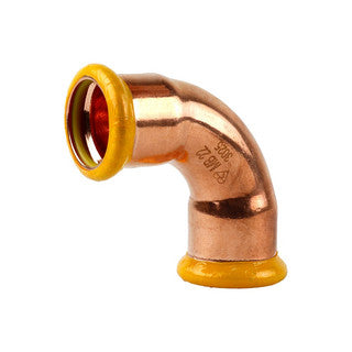 PRESSFIT GAS 22mm ELBOW