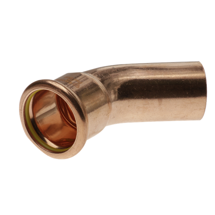 PRESSFIT GAS 22mm 45 DEGREE STREET ELBOW