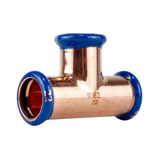 PRESSFIT WATER 22mm EQUAL TEE