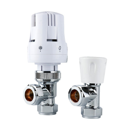 Europa 3 Angled TRV High Flow Twin